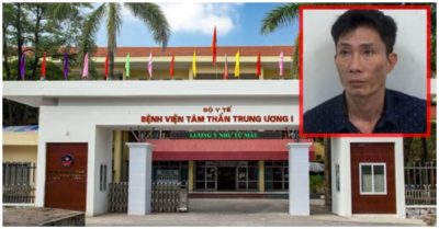 Bắt một Trưởng khoa ở Bệnh viện Tâm thần trung ương 1
