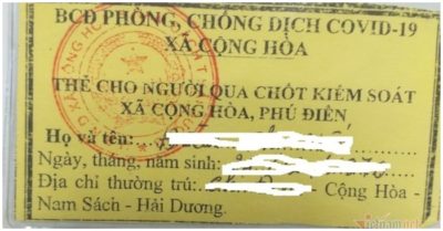 Hải Dương: Hàng ngàn người dân phải nộp tiền để xin giấy đi đường
