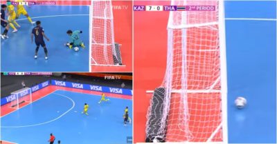 Chơi đôi công với Kazakhstan, tuyển Thái Lan thất bại 0-7 ở vòng 1/8 Futsal World Cup