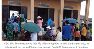 Nam giáo viên tử vong liên quan đến ổ dịch Covid-19 tại đám tang ở Thanh Hóa