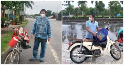 Đạp xe từ TP. HCM về Hà Giang, đi hơn 1000km người đàn ông được tặng xe máy