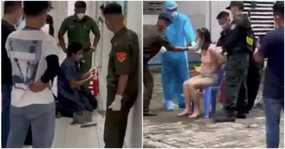 Người phụ nữ trong vụ công an phá cửa, cưỡng chế test Covid -19 bị xử phạt 2 triệu đồng