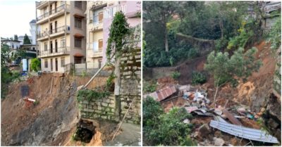 Clip: Sạt lở đất tại Đà Lạt, nhiều nhà dân, khách sạn nguy cơ bị chôn vùi