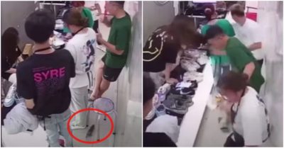 Clip: Chuột “ghé thăm” shop giày, 6 nhân viên chạy tán loạn