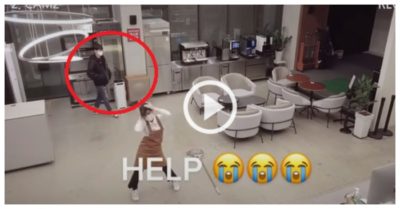 Video: Nữ nhân viên ‘muốn độn thổ’ vì thấy khách khi đang nhảy