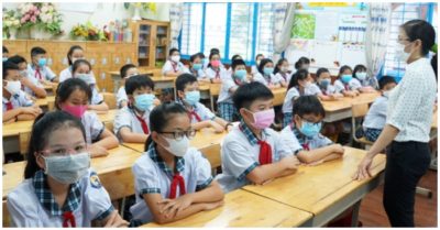 TP. HCM: Chuẩn bị trở lại trường, gần 3.000 học sinh lớp 1 đang là F0