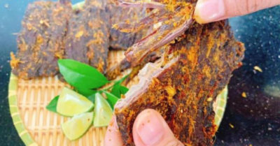 Món bò khô đơn giản, tuyệt ngon làm bằng nồi chiên không dầu