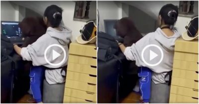 Clip: Bé trai đập vỡ laptop vì nhạc lên cao trào