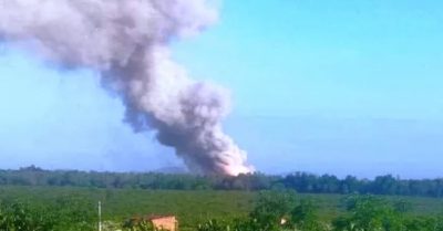 Clip: Mùng 2 Tết kho đạn ở Gia Lai phát nổ, khẩn cấp di dời dân