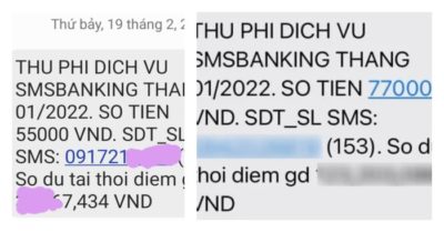 Ngân hàng đẩy phí tin nhắn SMS tới 77.000 đồng/tháng; “Giá xăng lại tăng mạnh”