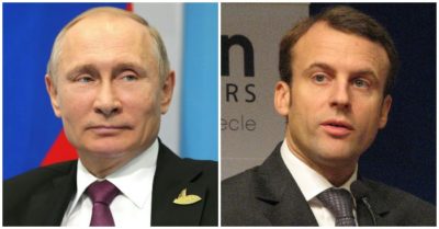 Tổng thống Pháp – Nga điện đàm về tình hình Ukraine