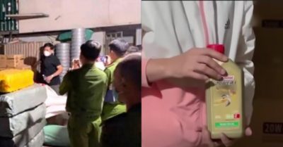 Đường dây sản xuất nhớt giả liên tỉnh