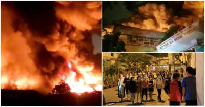 Cháy nhà xưởng cạnh KTX Đại học Sư phạm TP. HCM, hàng trăm sinh viên sơ tán