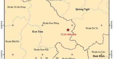 Người dân Kon Tum bỏ chạy vì rung lắc động đất giữa trưa