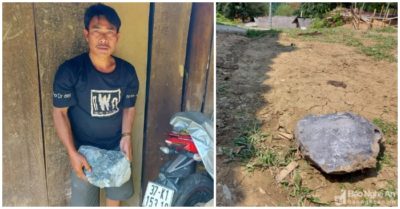 Mỏ đá nổ mìn, đá rơi ‘như mưa’ vào nhà dân