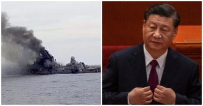 Sự tự tin của ông Tập ‘lung lay’ sau vụ soái hạm Moskva chìm