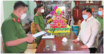 Nguyên trưởng phòng CSGT tỉnh An Giang bị bắt
