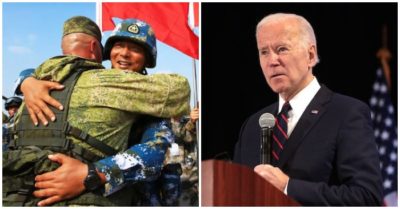Trung Quốc tập trận với Nga, khiêu kích Biden ở Nhật Bản