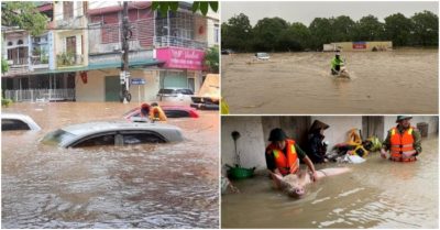 Vỡ đập chứa nước sân golf Tam Đảo, tài sản nhiều hộ dân bị cuốn trôi