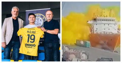 Tin tức sáng 30/6: Quang Hải chính thức khoác áo Pau FC: ‘Tôi rất hạnh phúc và tự hào’; 5 thuyền viên Việt Nam thiệt mạng trong vụ nổ khí độc ở Jordan