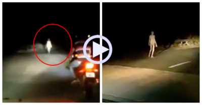 Video: Nửa đêm qua cầu, người dân rụng rời khi thấy sinh vật bí ẩn nhợt nhạt