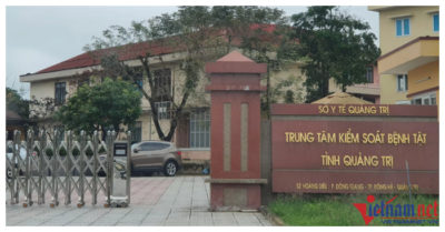 Tạm giữ 2 nhân viên CDC Quảng Trị