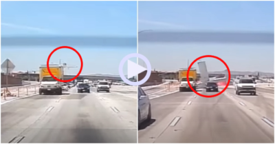 Khoảnh khắc máy bay lao xuống đường cao tốc đông đúc, bốc cháy ngùn ngụt