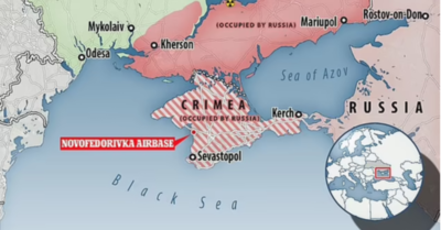 Ukraine “ngầm’ tuyên bố tấn công chưa từng có vào căn cứ không quân Nga sâu bên trong Crimea