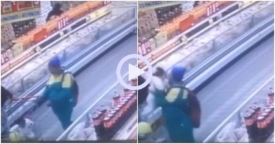 Video: Giật mình em bé bị bắt cóc ngay sau lưng mẹ trong vài giây