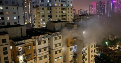 Tòa chung cư 13 tầng ở Hà Nội, 1 tháng người dân tháo chạy 2 lần vì hoả hoạn