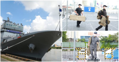 Tàu chiến Hàn Quốc và gần 500 sĩ quan hải quân tới Việt Nam