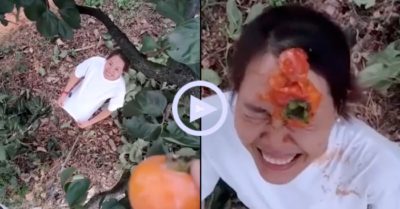 Clip: Cô gái được bạn ship hồng tới tận mặt