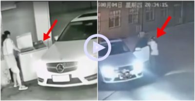 Clip: Toát mồ hôi với pha lùi xe “bất ổn” của nữ tài xế