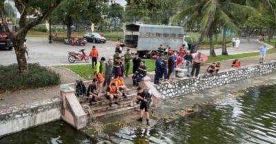 Tìm thấy thi thể bé trai mất tích ở công viên Thống Nhất