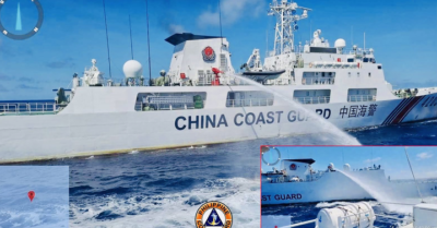 Hải chiến Trung Quốc-Philippines có thể xảy ra: ‘Dám kéo tàu chúng tôi đi, sẽ có chiến tranh’