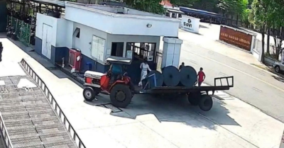 Nam bảo vệ bị cuộn hàng đè tử vong tại khu công nghiệp Bình Dương