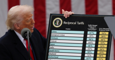 Mỹ áp thuế 10% với toàn bộ hàng nhập khẩu, Việt Nam chịu 46%