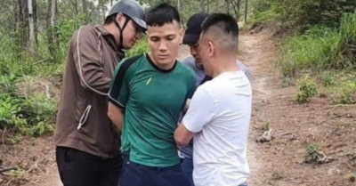 Bắt nóng tên cướp ngân hàng ở Quảng Ninh sau hơn 1 ngày lẩn trốn trong rừng