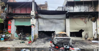 Cửa hàng phụ tùng cháy rụi lúc 3h sáng: Nghi phạm là bạn hàng cũ, nợ 40 triệu!