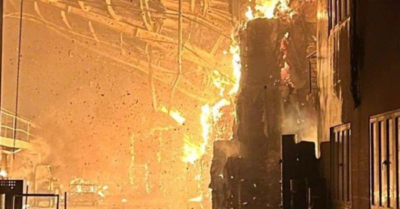 Cháy tại công ty bao bì Bình Dương: Mùi khét, khói đen phủ kín khu dân cư