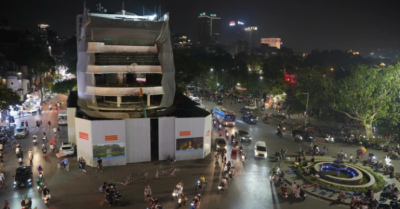 Hà Nội chính thức phá dỡ tòa nhà “Hàm cá mập” từ tối 19/6