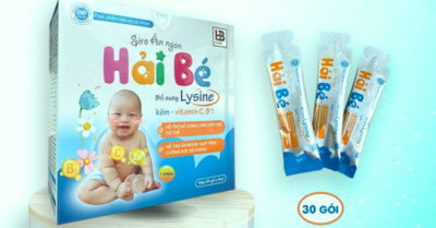 Thu hồi toàn bộ Siro ăn ngon Hải Bé – Sản phẩm giả trên thị trường
