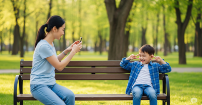 Khoe con trên mạng xã hội: khi tình yêu trở thành hành vi vô thức