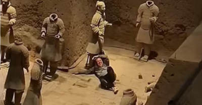 Tượng đất nung 2.000 năm bị phá hủy: Báo động đỏ về an ninh di tích Trung Quốc