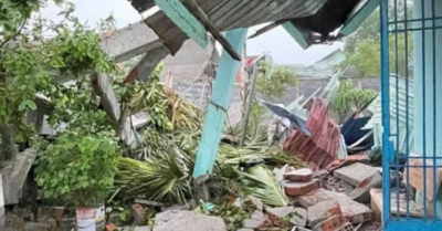 Long An: Mưa giông bất ngờ làm sập hàng rào 8 mét, bà và cháu nhỏ tử vong thương tâm