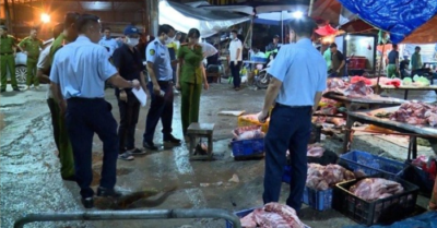 Phát hiện đường dây bán lợn bệnh vào quán cơm tại Hà Nội