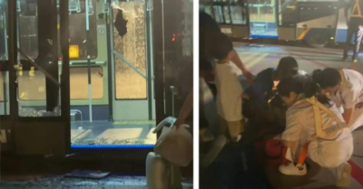 Tài xế bỏ đi, khóa xe buýt khiến cả trăm hành khách suýt ngạt ở sân bay