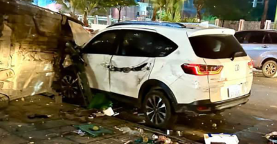 Ô tô đâm liên hoàn ở Hà Nội, ít nhất 1 người tử vong