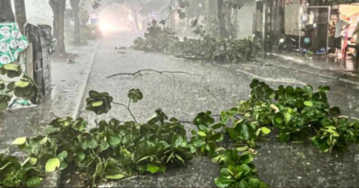 Vì sao Hà Nội và miền Bắc mưa giông mạnh dù bão Wipha chưa đổ bộ?