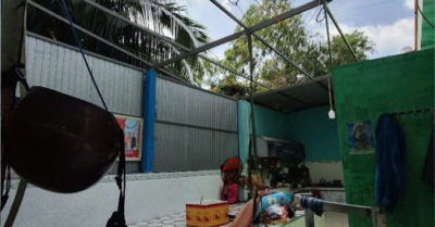 Lốc xoáy làm sập, tốc mái 14 căn nhà ở Cà Mau